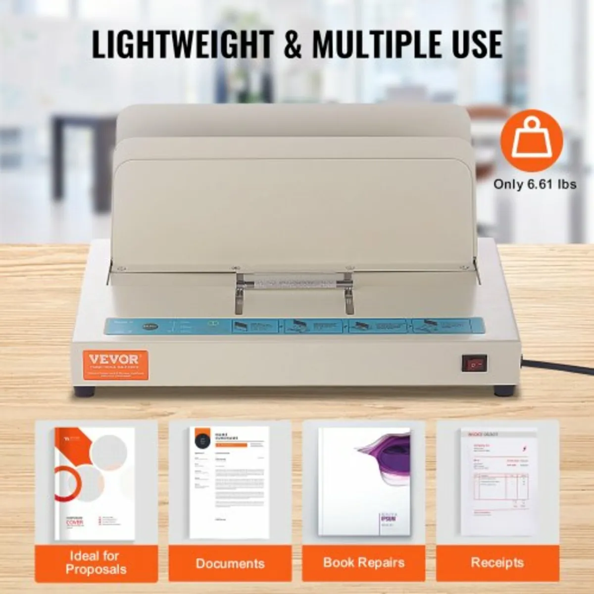 Thermal Binding Machine Thermal Book Binder 500 Sh - Image 4