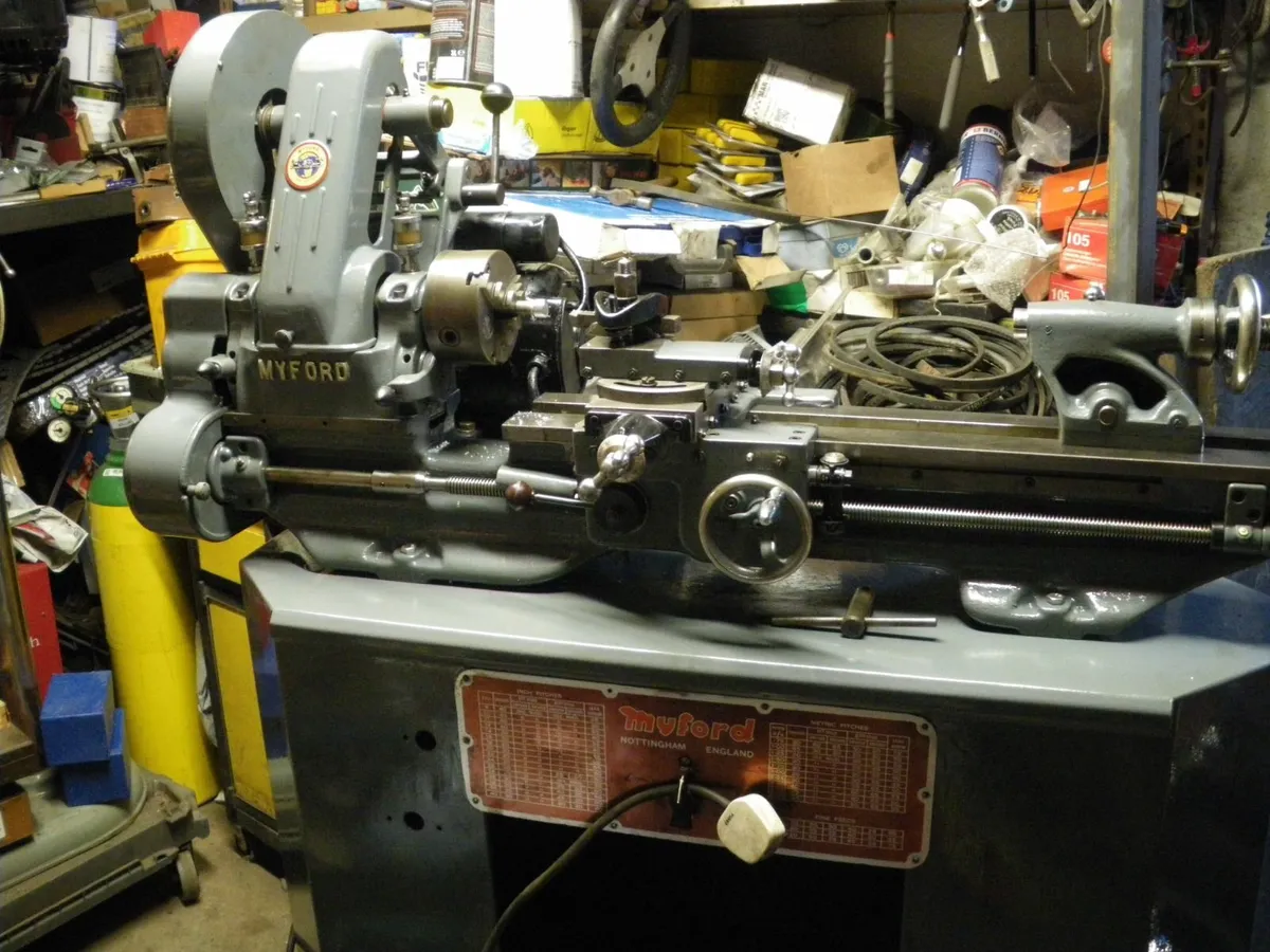 Myford lathe 240v # Can deliver# - Image 2
