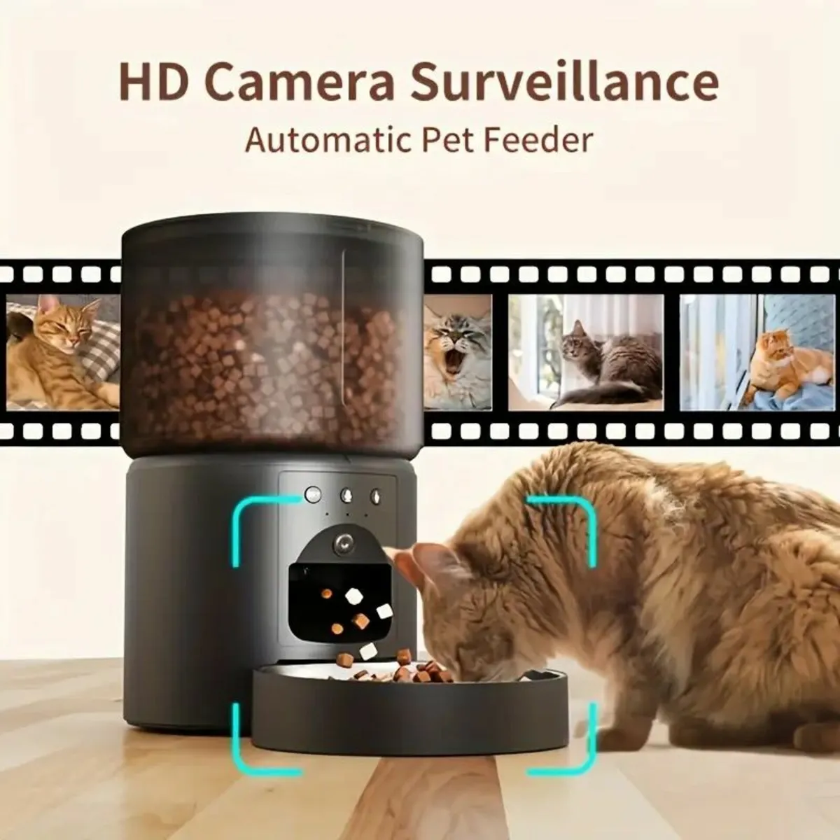 Intelligent Pet Feeder Automatic Food Dispenser - Image 2