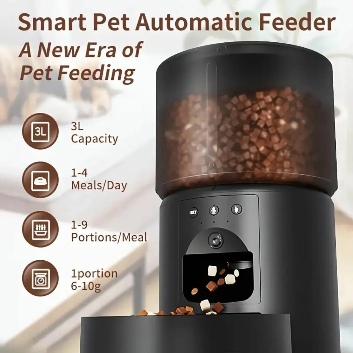 Intelligent Pet Feeder Automatic Food Dispenser - Image 4
