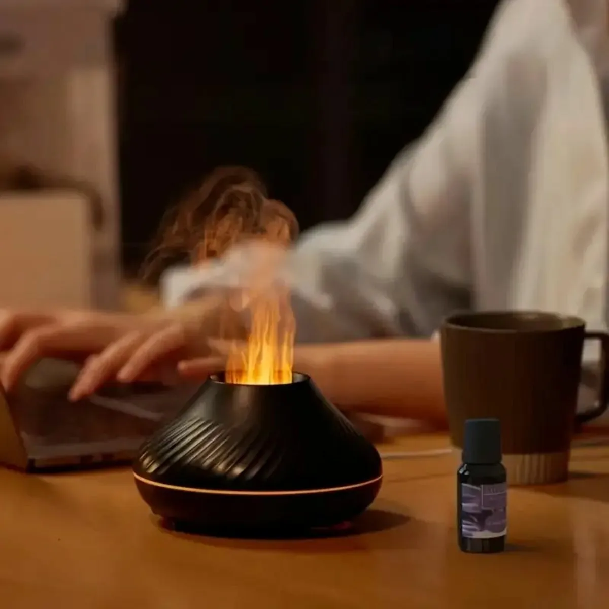 Flame Light Aromatherapy Humidifier - Image 2
