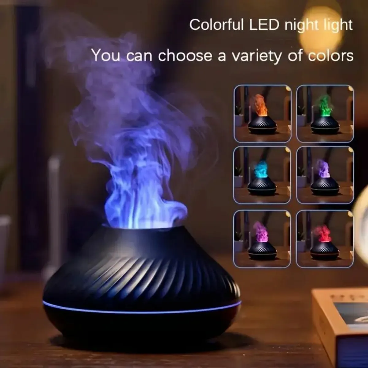 Flame Light Aromatherapy Humidifier - Image 4
