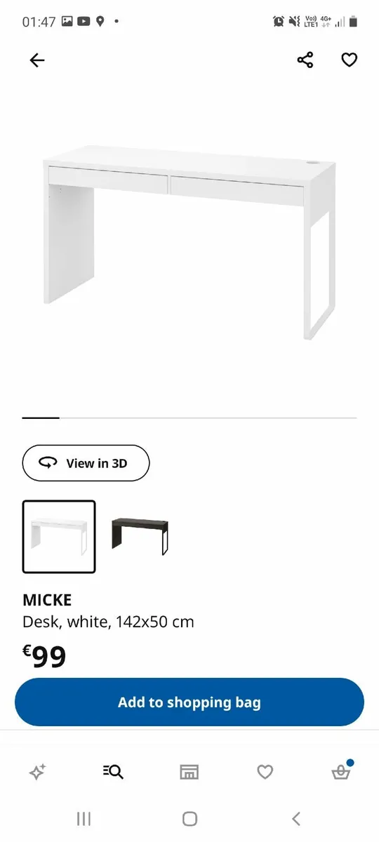 Ikea desk - Image 1