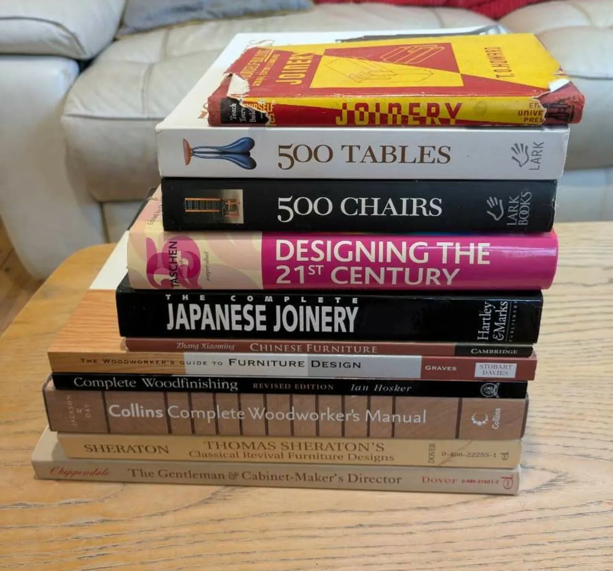 Woodwork & design books - Image 1