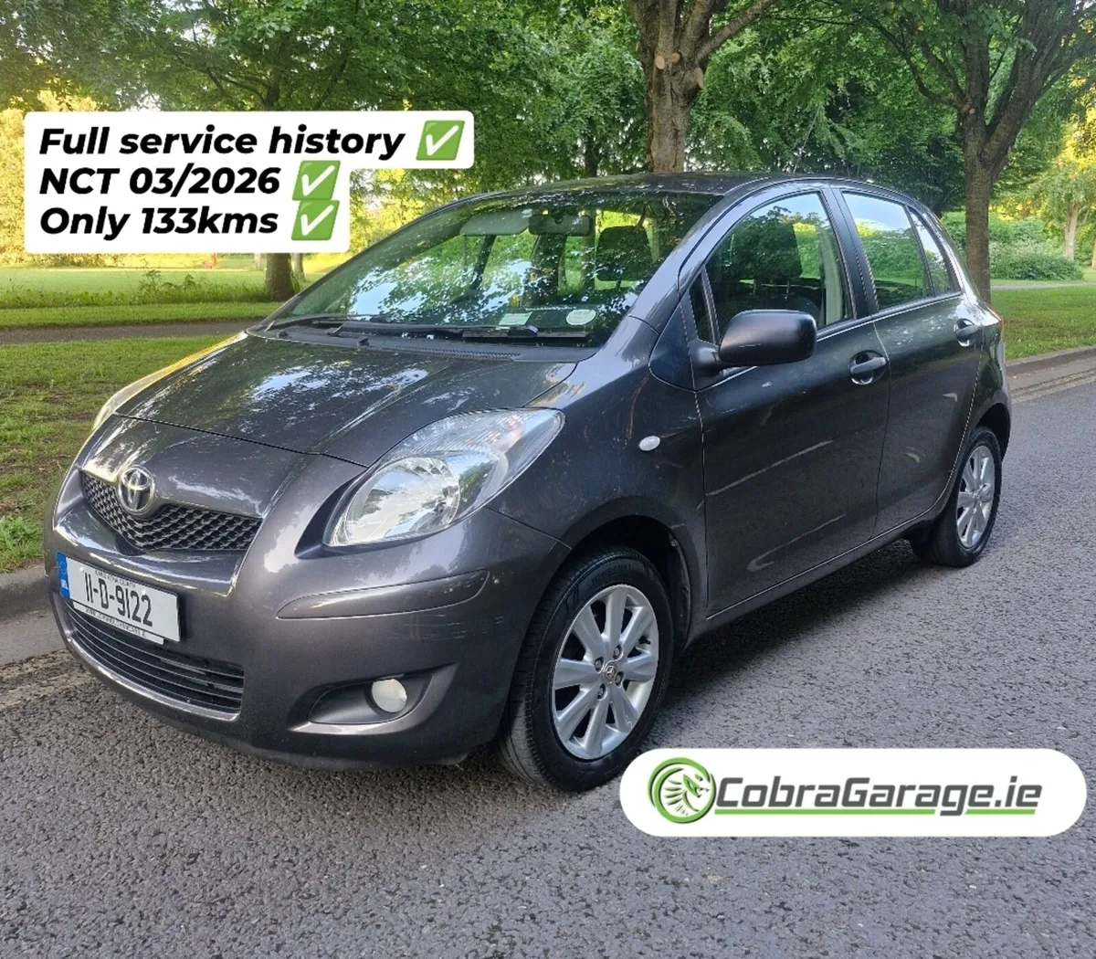 Toyota Yaris Full History NCT 03/26 Low KMs 2011 - Image 1