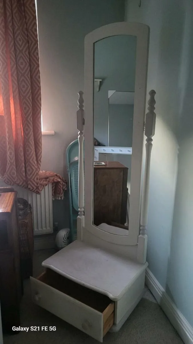 large mirror with storage - Image 2