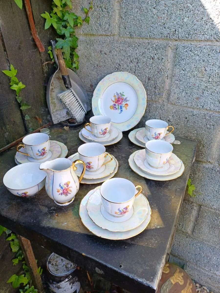 Vintage Pearl Lustre Ware Teaset - Image 1