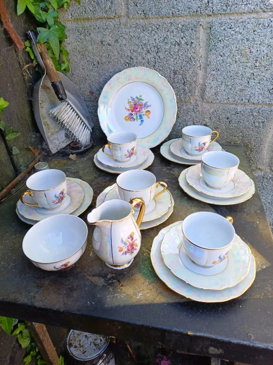 Vintage Pearl Lustre Ware Teaset - Image 2