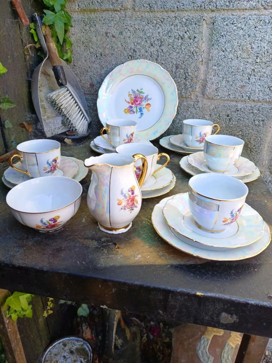 Vintage Pearl Lustre Ware Teaset - Image 3