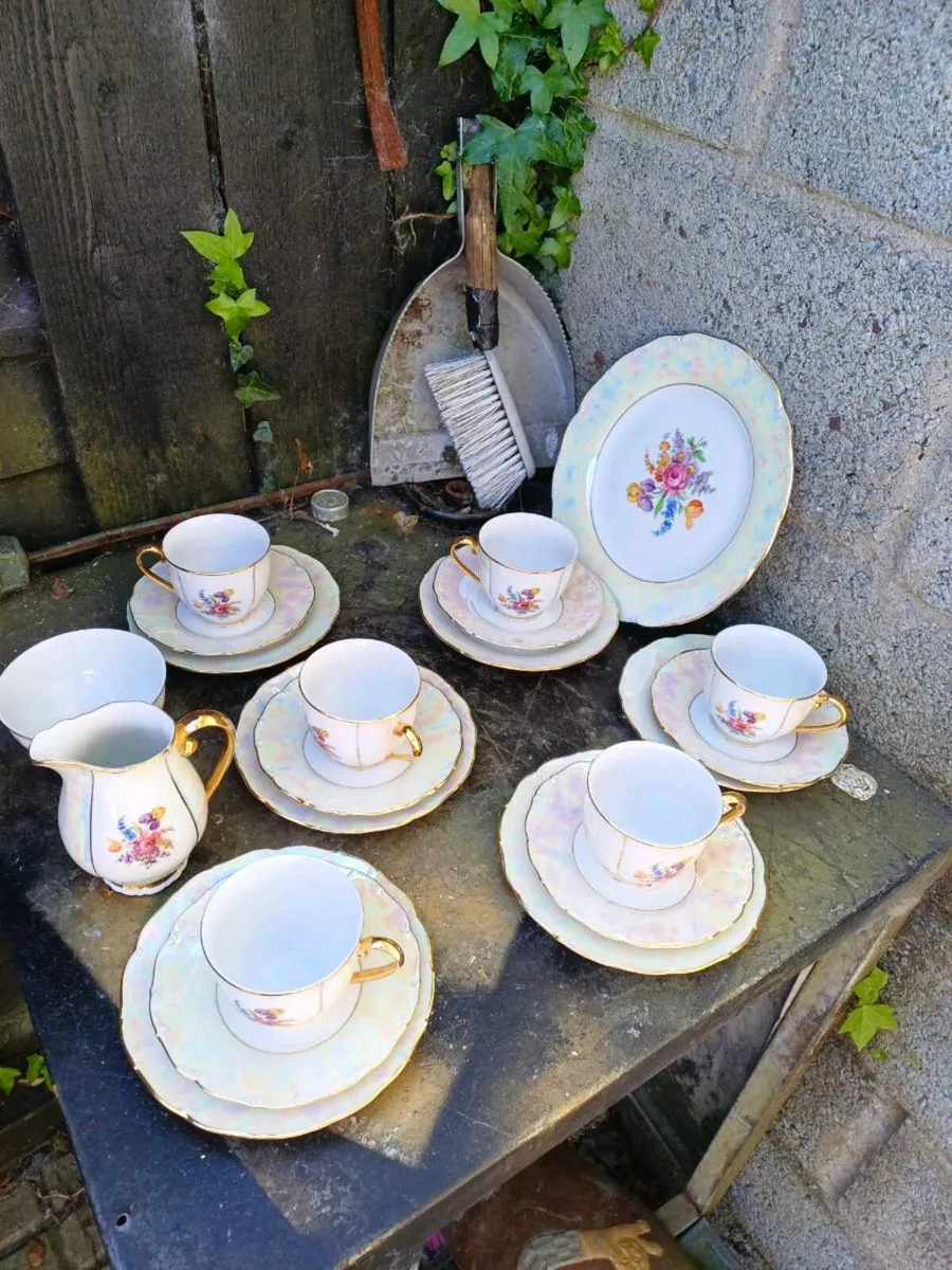 Vintage Pearl Lustre Ware Teaset - Image 4