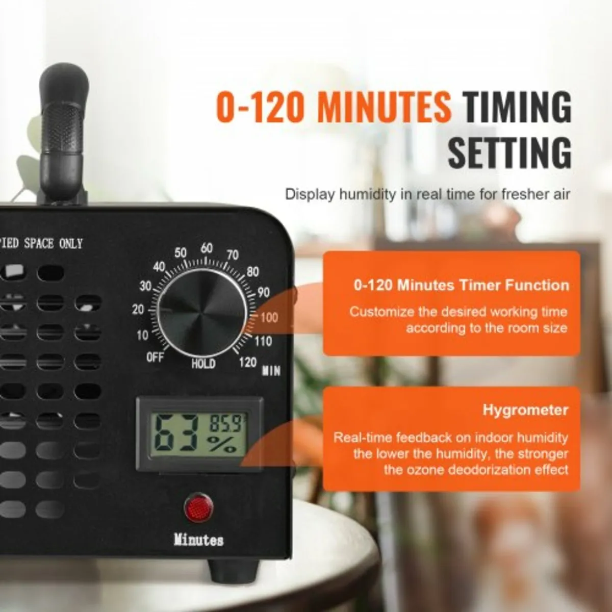 Ozone Generator 36000mg/h Ozone Machine Odor Remov - Image 2