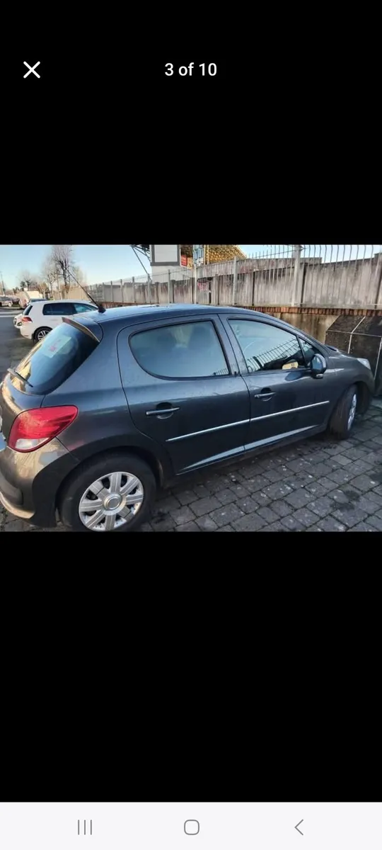 2011 Peugot 207 1.4 Deisel Nct and Tax €2300 - Image 3