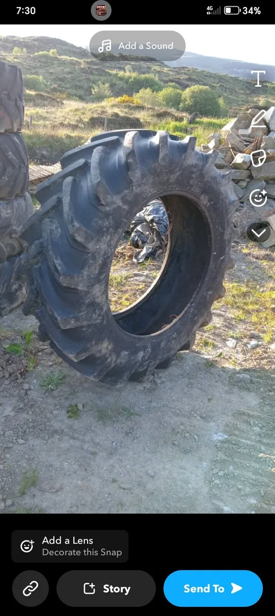 Job lot of tyres 580 and 600s 480s - Image 4