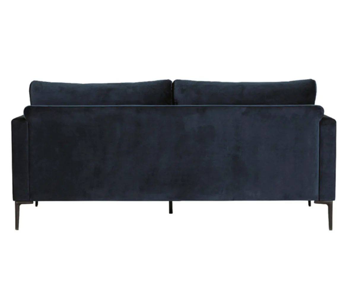 Cobh 3 Seater Sofa Navy - Image 3