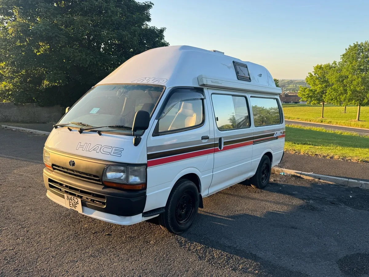 Toyota hiace factory built new motorhome - Image 4