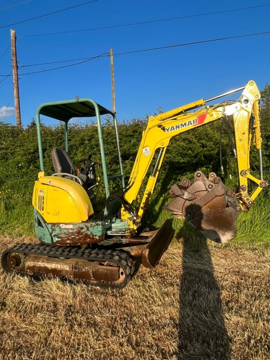 2.6 tonn yanmar mini digger - Image 4