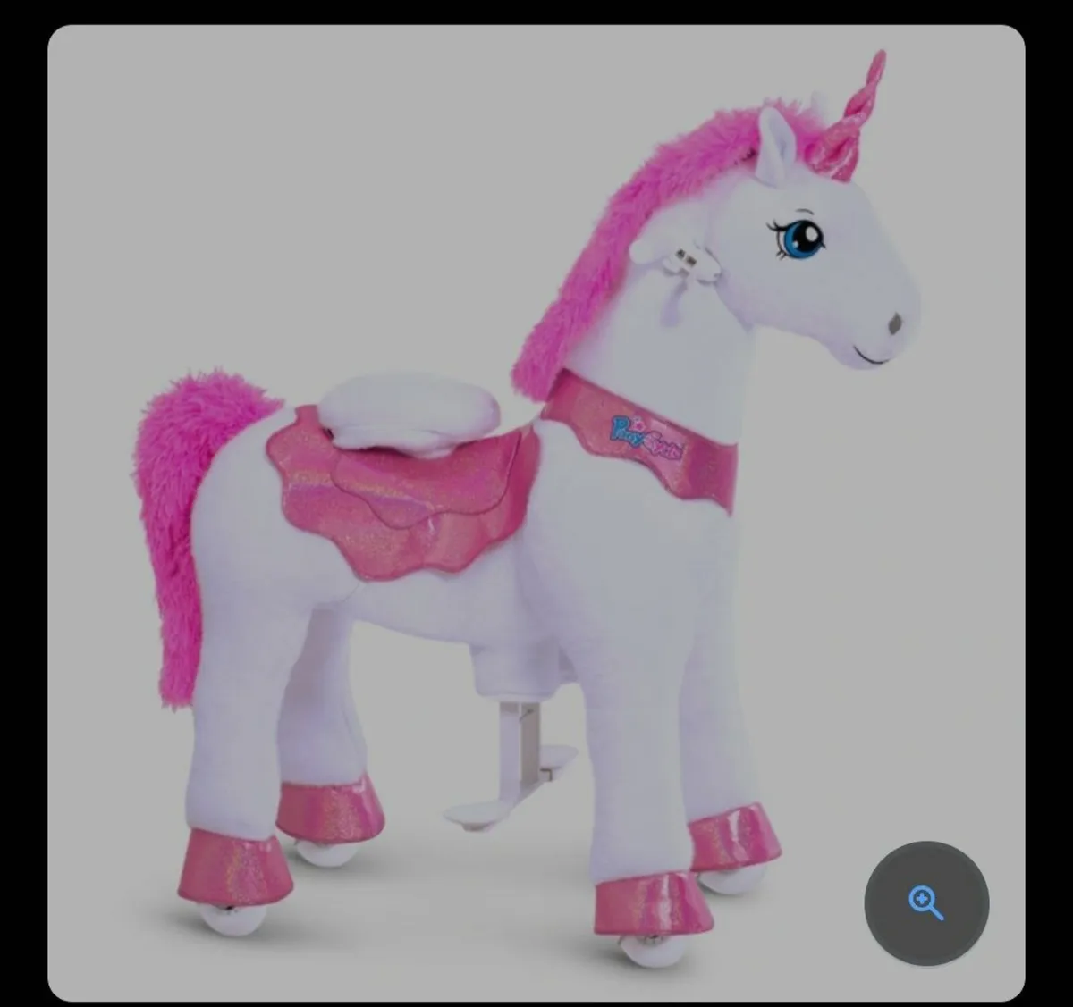 Kids ride on unicorn - Image 2
