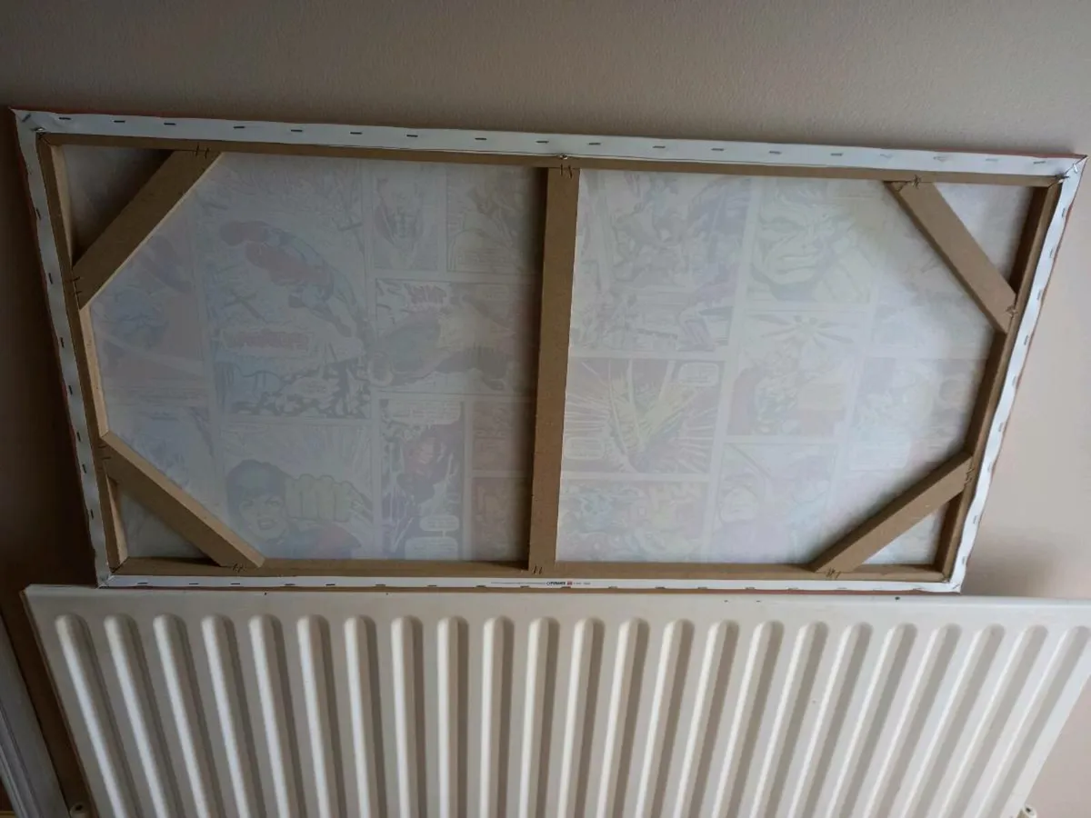 Marvel Comic Canvas Wall Art - Image 2