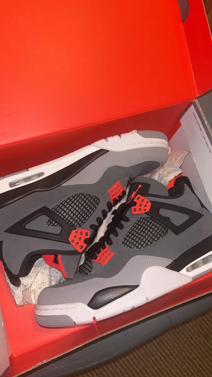 Jordan 4 Retro Infrared *Brand New* - Image 2
