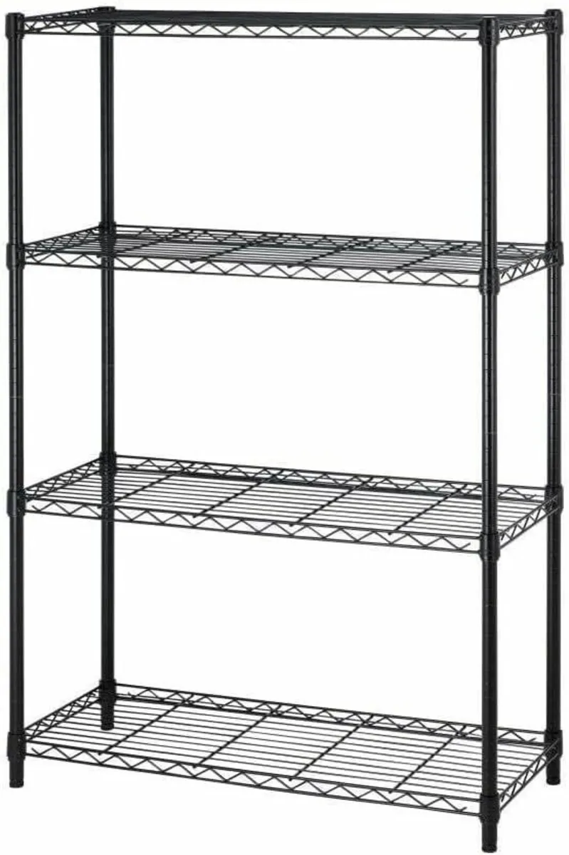 4 Tier Shelving Unit NSF Wire Shelf Metal Storage - Image 3