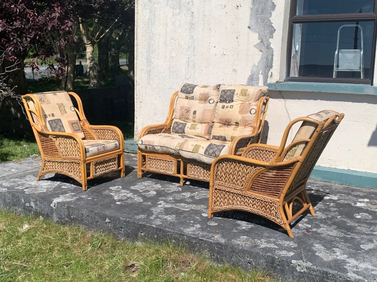 Wicker Patio Set - Image 1