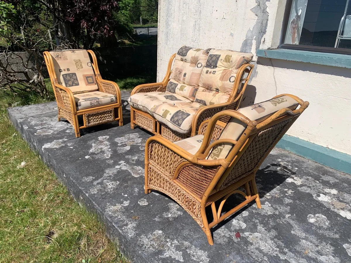 Wicker Patio Set - Image 2