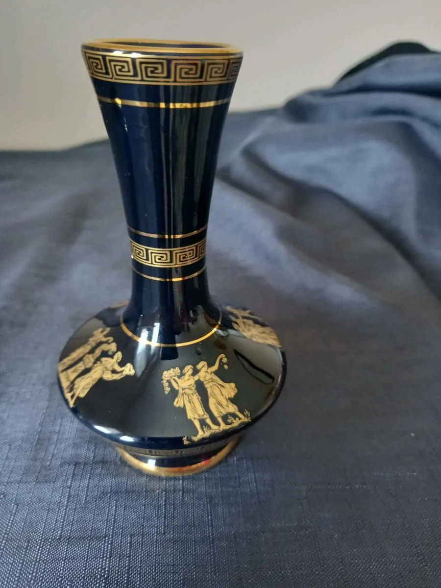 Greek Hand Made Vase - Image 1