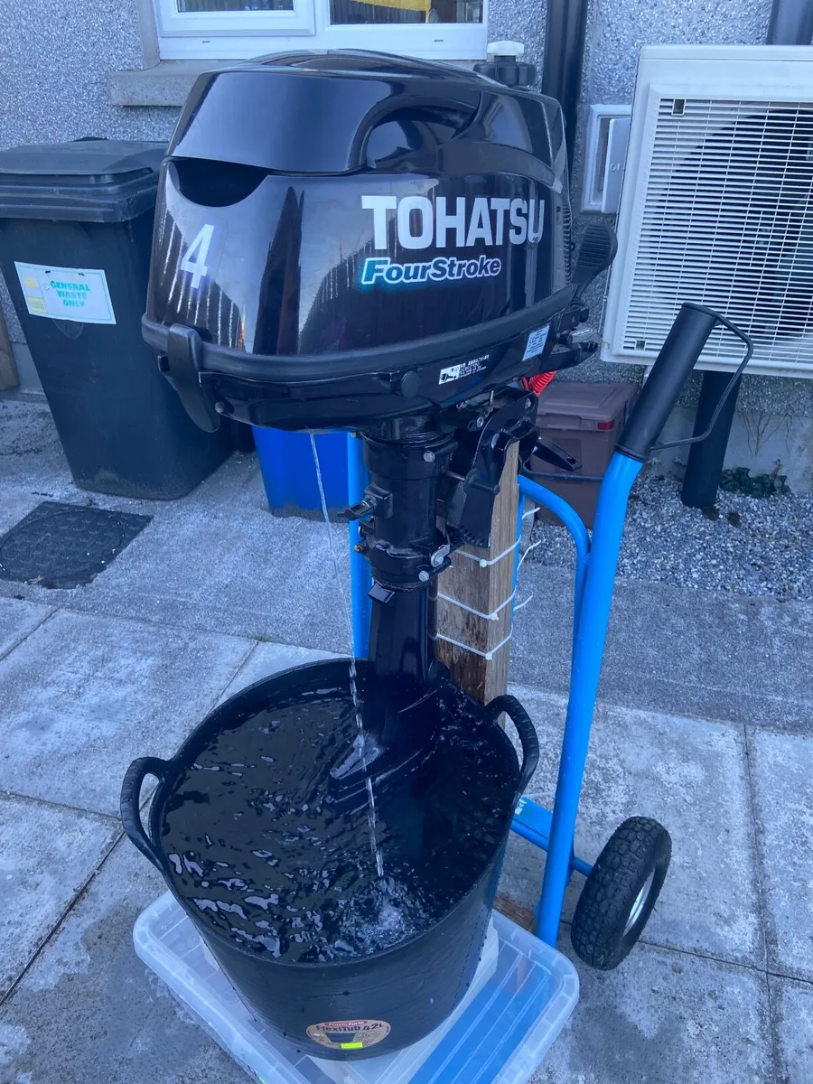 Tohatsu 4hp four stroke outboard engine for sale - Image 4