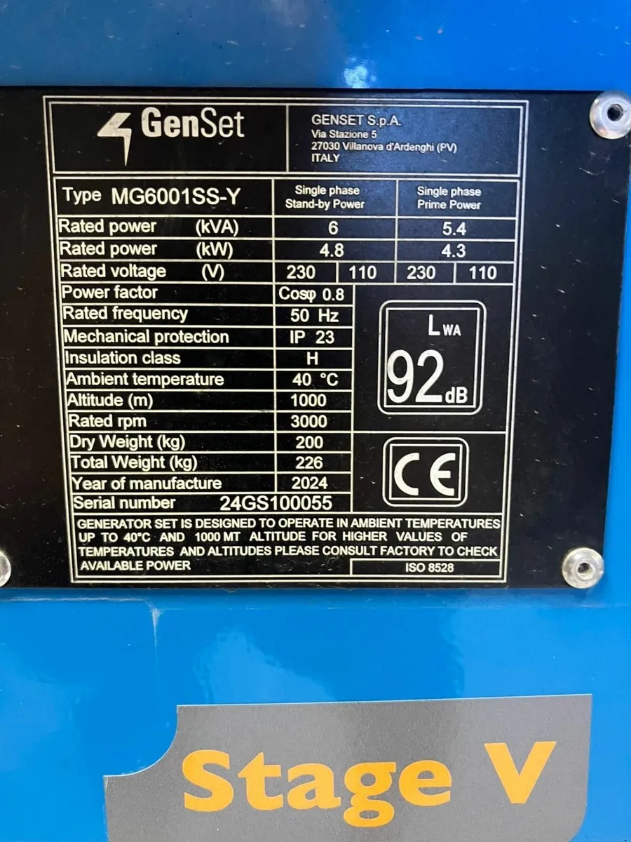 6KVA Silent Diesel Generator - Image 3