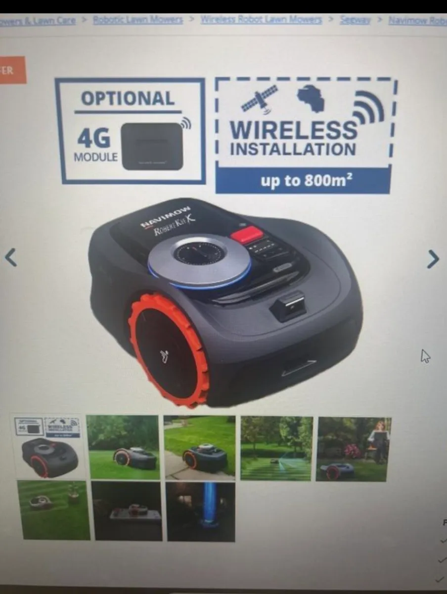SEGWAY Navimow i108 Robotic Mower - Image 1