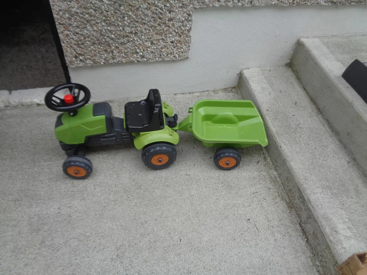 Toy Tractor and Trailer for Sale - Image 2