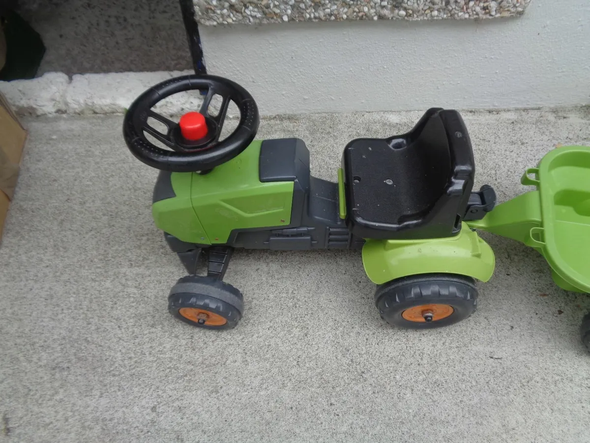 Toy Tractor and Trailer for Sale - Image 3
