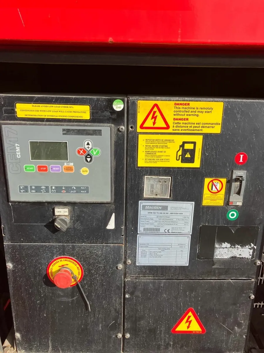 100KVA Three Phase Generator - Image 4