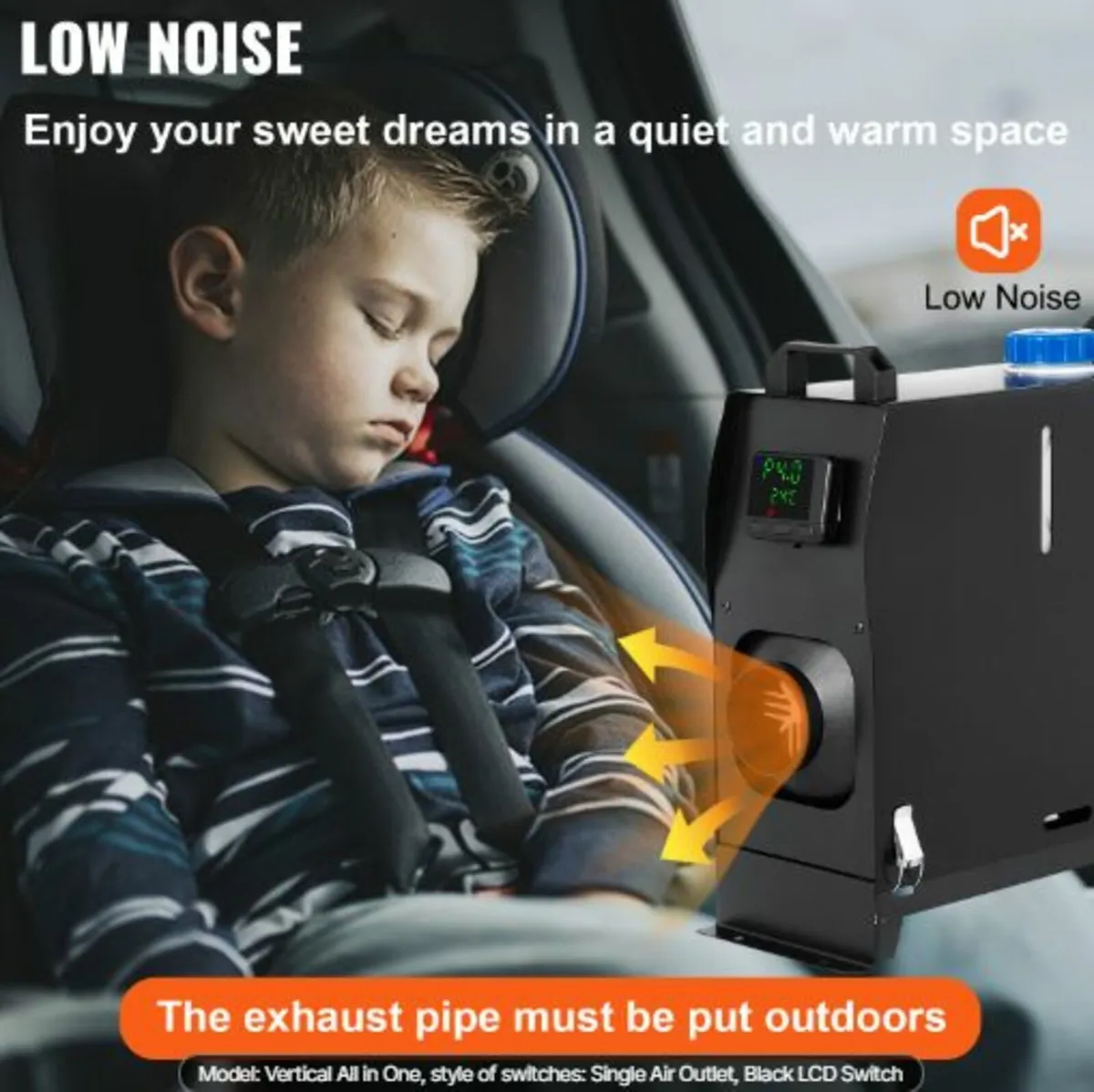 8KW Diesel Air Heater, Diesel Parking Heater, - Image 4
