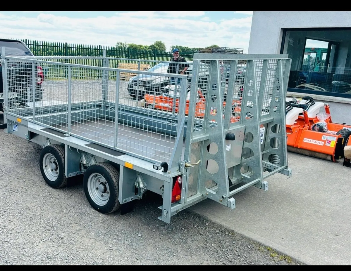Ifor Williams 10' 6' 1 Double Axle plant Trailer - Image 1