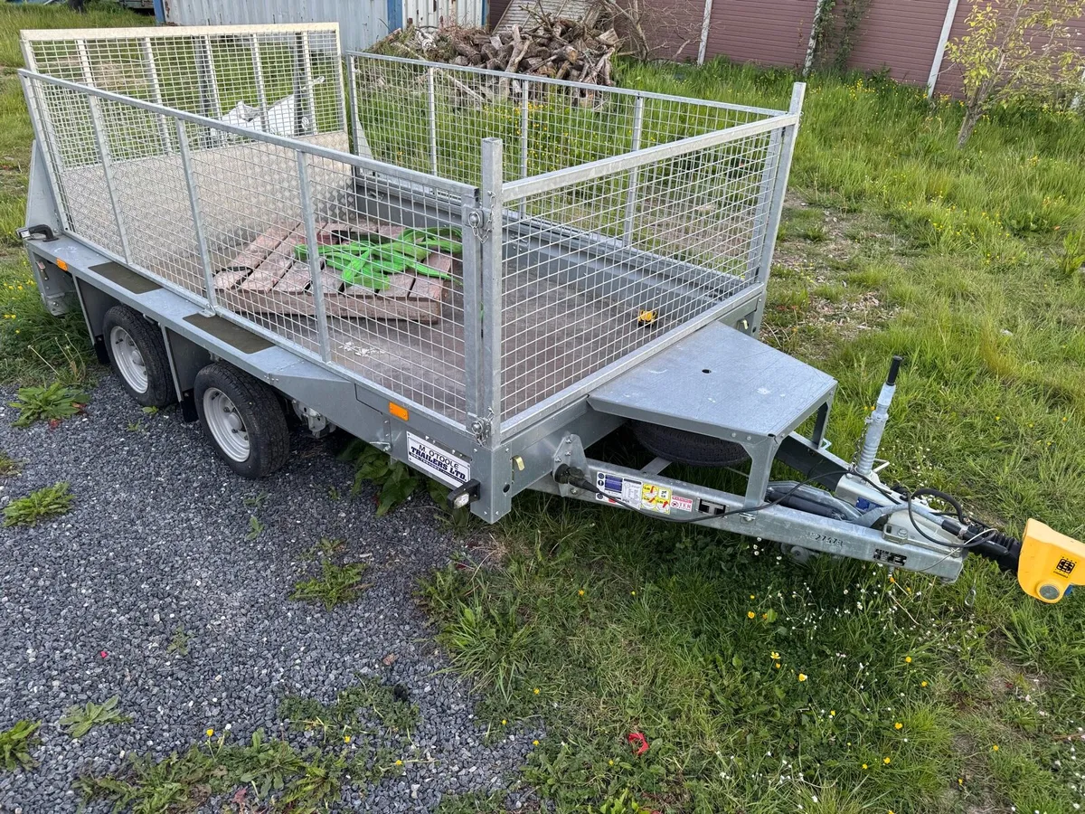 Ifor Williams 10' 6' 1 Double Axle plant Trailer - Image 3