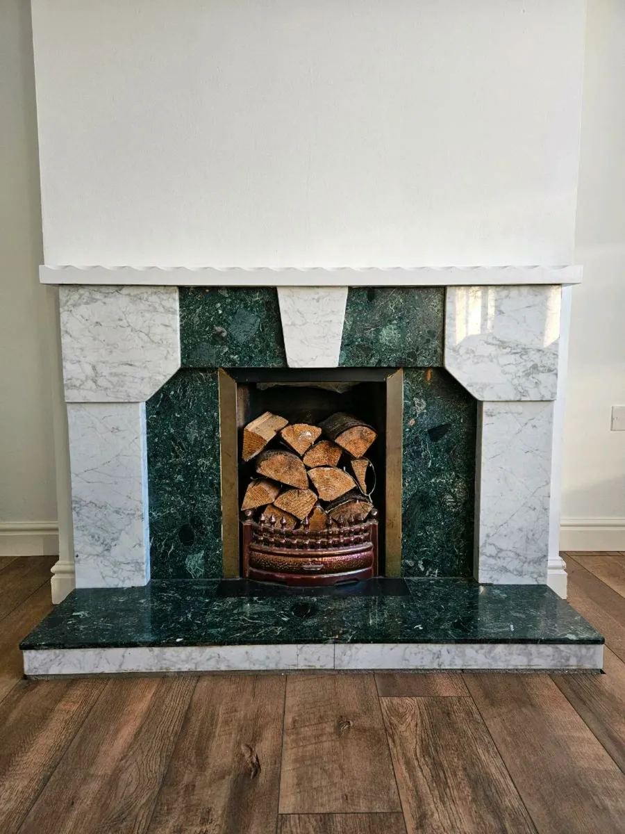 Marble fireplace - Image 1