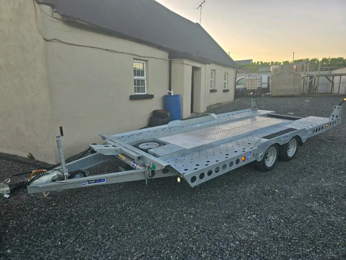 Ifor Williams car transporter [NEW] - Image 1
