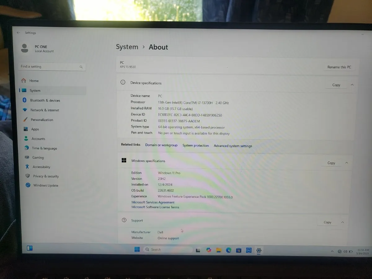 New Dell Laptop XPS i7-13 Generation - Image 2