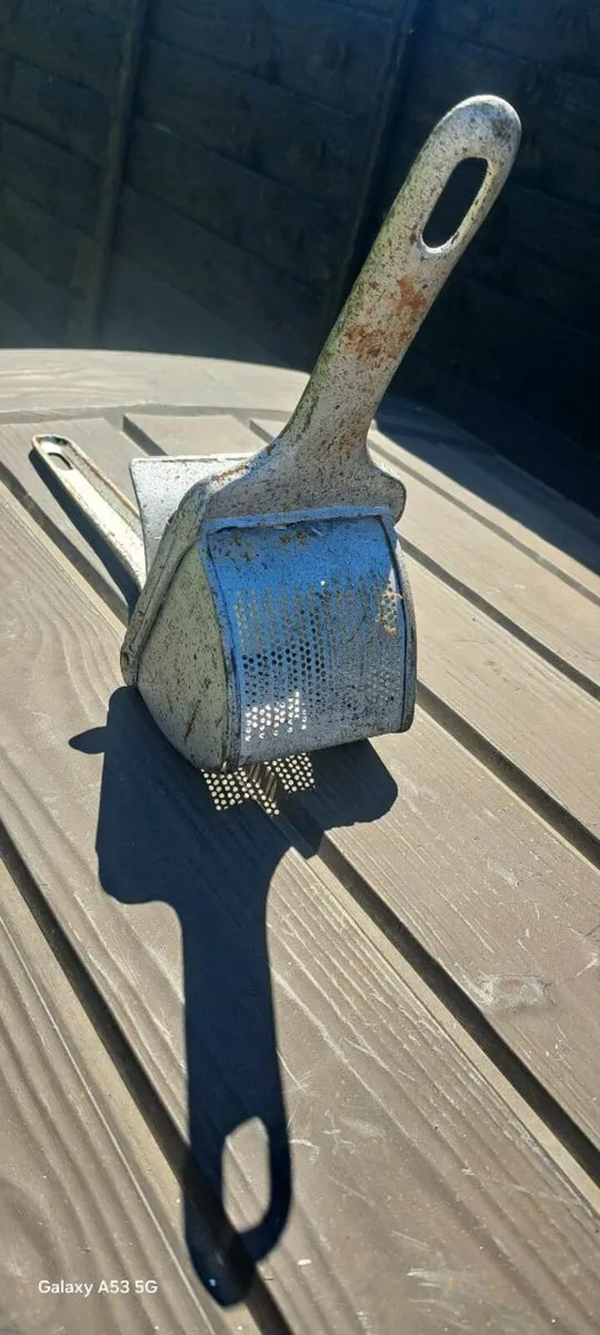 Old industrial  potato  smaher - Image 2