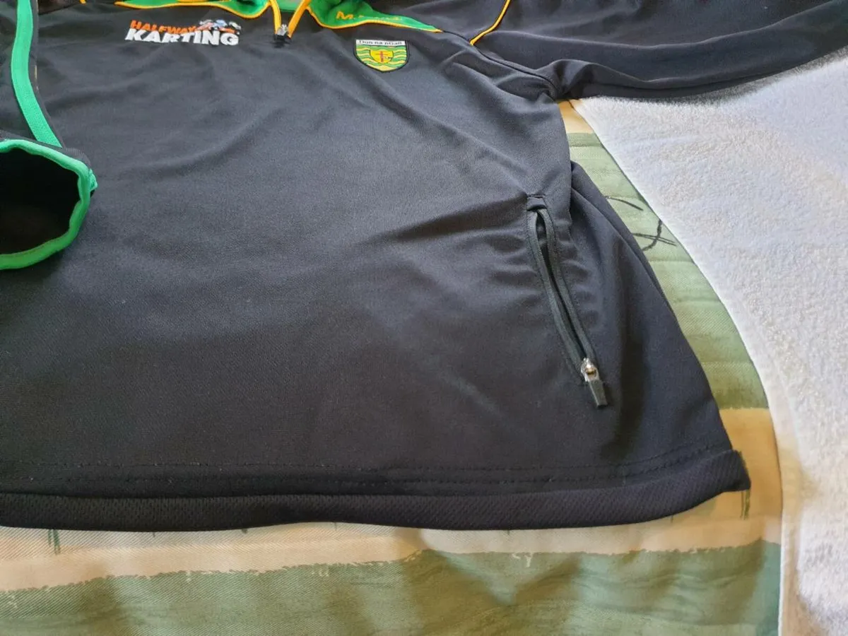 Donegal Gaelic Football Half Zip Top 2014 to 2015 - Image 2