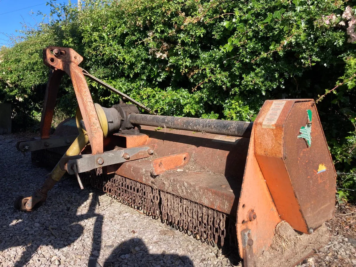 Grass Topper Flail Mower 8 foot Agrimaster NO VAT - Image 2
