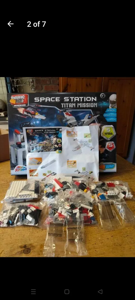 Space station, titan mission, compatible with Lego - Image 2
