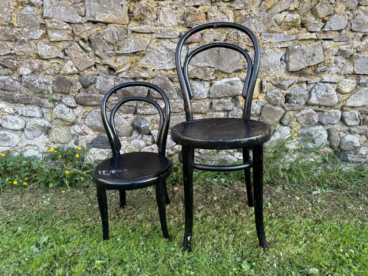 Bent wood chairs - Image 3