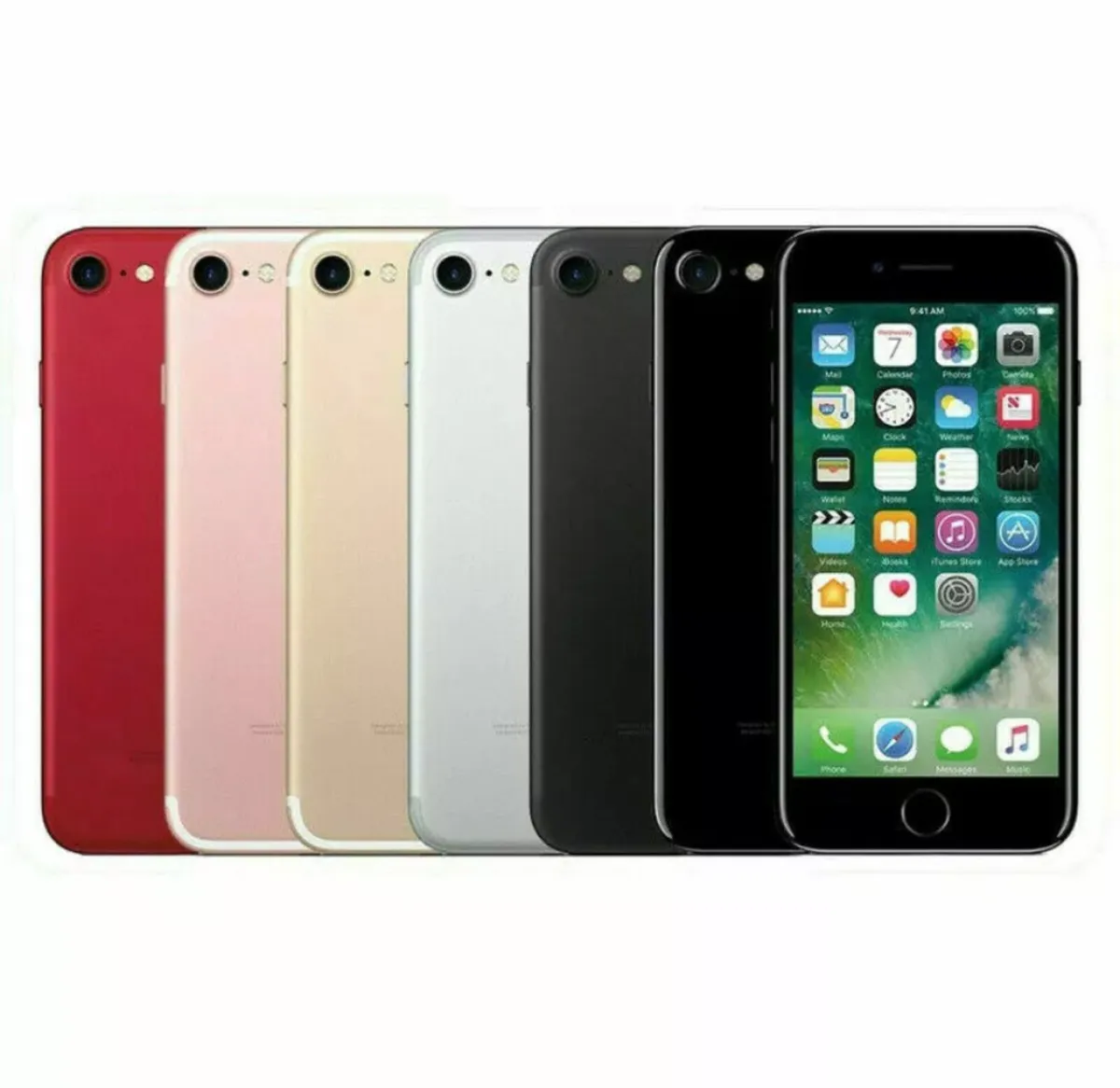 Apple iPhone 7 32gb Unlocked Pre-owned 5 Colours - Image 1