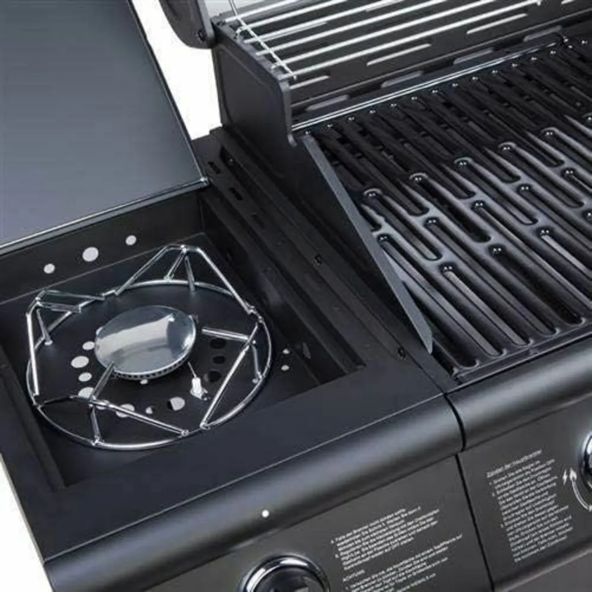 Outdoor Cooking Station: 6+1-Burner Grill Design - Image 4