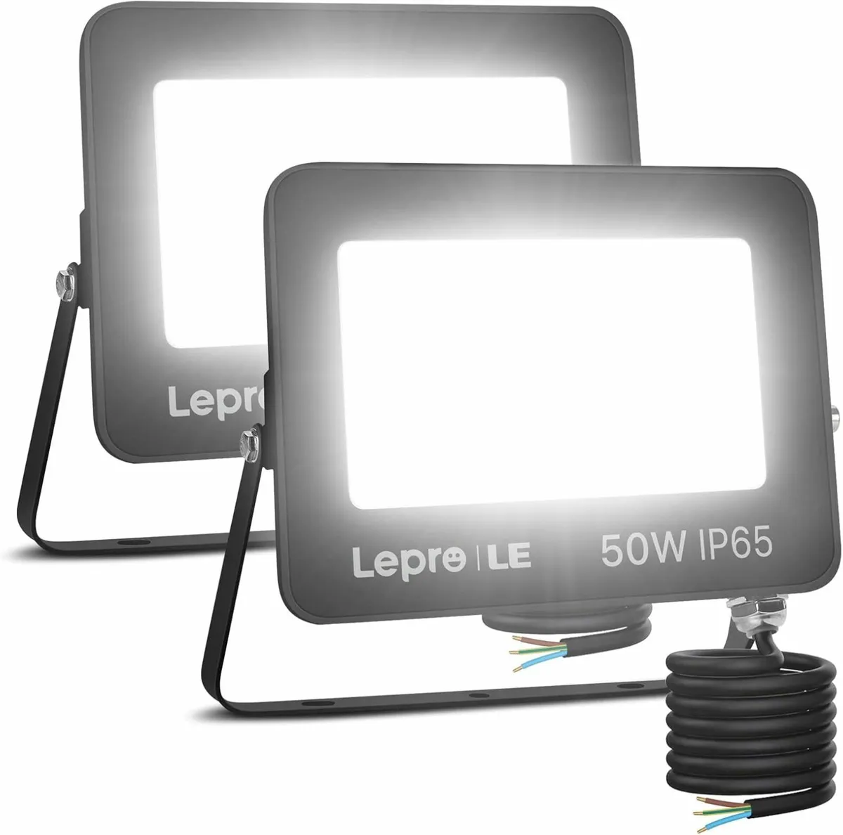 50W Led Floodlight Outdoor, 4250LM LED Security Li