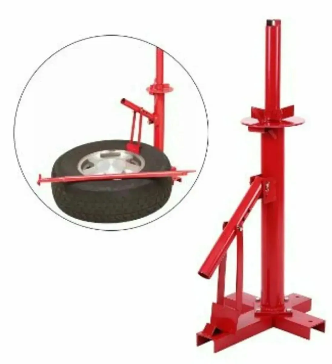 Heavy-Duty Tire Changer: Portable and Durable - Image 1