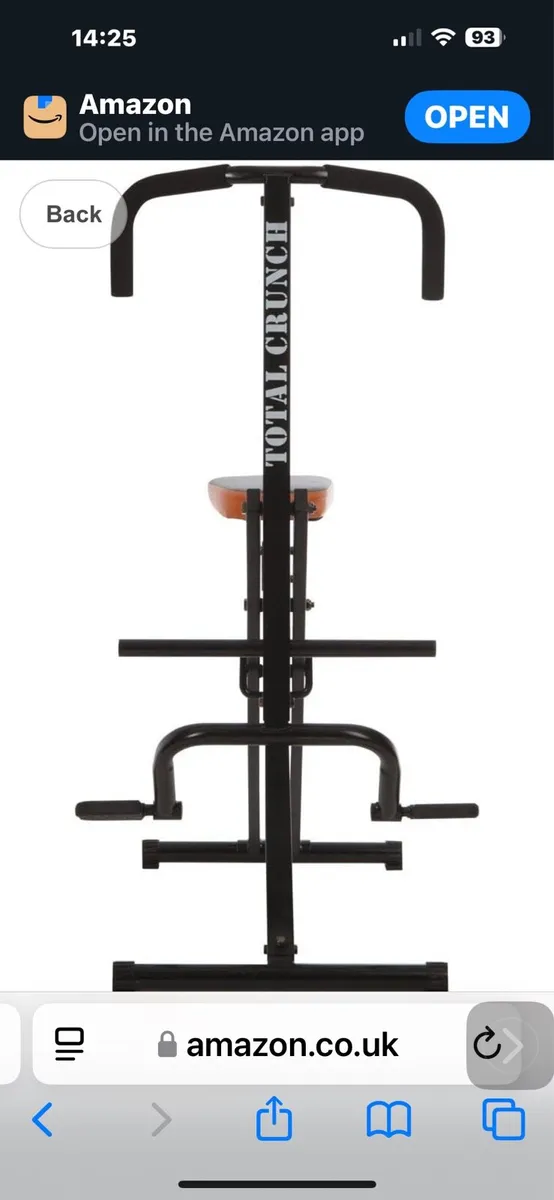 JML Total Crunch exercise equipment - Image 3