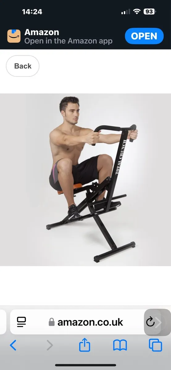 JML Total Crunch exercise equipment - Image 4